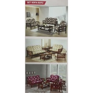 SINGER ELLA Cushion Cover Sarung Kusyen Sofa Kayu 21 Inch (FUR04)