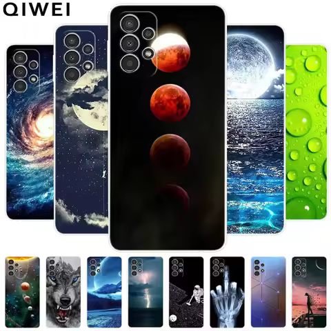 For Samsung A52s 5G Case A52 s Cool Printing Soft Silicone Phone Cover for Samsung Galaxy A52 A72 A5