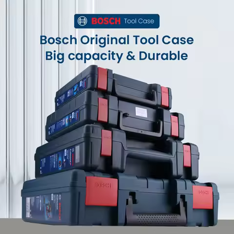 Bosch Tool Case Portable Plastic Storage Box Waterproof Hard Carry Case for GSR120-Li/GSB120/GDS/GBH