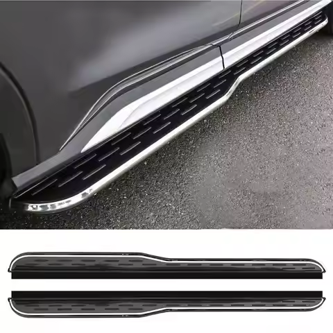 2Pcs Side Step Fits for Toyota INNOVA AN140 2016-2024 Running Board Nerf Bar