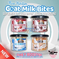 Petopia GOAT MILK BITES DAILY BOOSTER Dog Cat Calcium Supplement