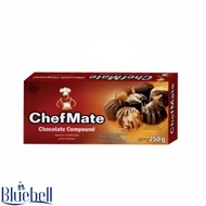 Chefmate Coklat Compound Hitam 250g Dark Chocolate Compound DCC