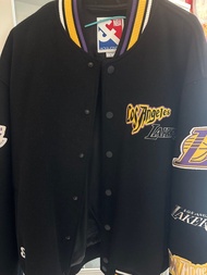 限量版Jack and jones lakers 棒球外套