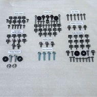 Baut Full Set Cover Bodi Body Yamaha Mio M3 125 / Baut Lengkap Cover Body Bodi Yamaha Mio M3 125 Ful