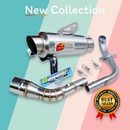 termurah KNALPOT RACING SUARA GARANG CLD FULL SYSTEM KUALITAS ORI BEAT MIO AEROX NMAX PCX VARIO SCO