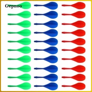 Gepnoo Durable ABS Darts Shafts Flights Combo Set Ballon Shaped Flights, Set of 30