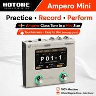 HOTONE Ampero Mini Guitar Multi Effects Amp Modeler Touchscreen IR Looper Drum Machine USB Audio