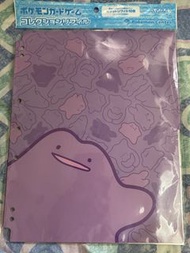 賣Ptcg週邊產品官方百變怪卡頁$70/1