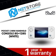 AYANEO POCKET S MINI HANDHELD CONSOLE 8G+128G (WHITE) - 6974817424387