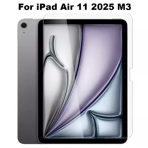 For iPad Air 11 2025 M3 Tempered Glass Screen Protector iPad 6th Gen 11" Tablet Proof Protective Fil