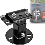 Nilight Farm Jack Wheel Mount Bracket, Spare Tire Carrier for Off-Road Jack Recovery 4X4 4WD