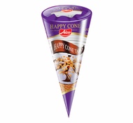 Es cream aice happy cone taro