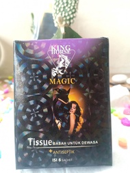 tissue magic king horse
