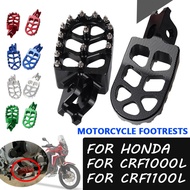 Motorcycle Accessories Footrest Footpegs Foot Pegs Pedal For Honda Africa Twin CRF1100L CRF1000L CRF