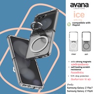 Avana Creation Ring With Magnets ICE Case For Samsung Galaxy Z Flip7 And Flip6