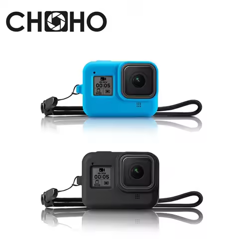 Protective Case Soft Standard Housing Rubber Silicone Shell Protector Frame For Gopro Hero 8 Black G