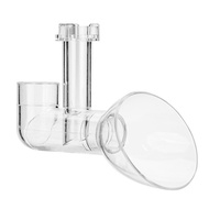 Fish Tank Oil Membrane Skimmer Set 16mm for Aquarium Outlet Oil Removal Film Planted Tank Systems