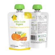 Little Etoile Organic Baby Puree - Sweet Potato, Pumpkin & Corn (6m+)