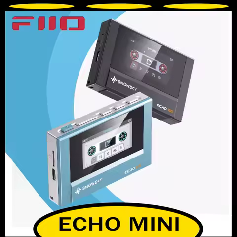 Fiio Snowsky Echo Mini Wireless Bluetooth Mp3 Mini Walkman 8GB Custom Support Dsd Retro Portable Blu