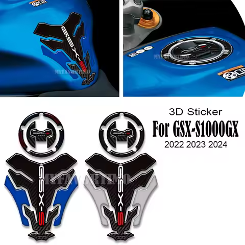 For Suzuki GSX-S1000GX GSX S1000GX GSX-S S1000 GSXS S 1000 GX Motorcycle Tank Pad Protector Stickers