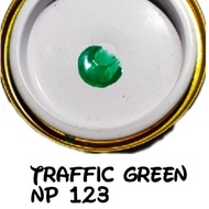 cat platone 01l/100ml nippon paint minyak kayu dan besi kaleng kecil - traffic green