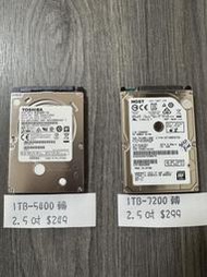 台南【數位資訊】2.5吋/二手硬碟 WD 希捷 日立 SATA3 1TB$249  500G$99 良品保固7天