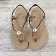 Havaianas Luna Gold Charm Women's Sandals