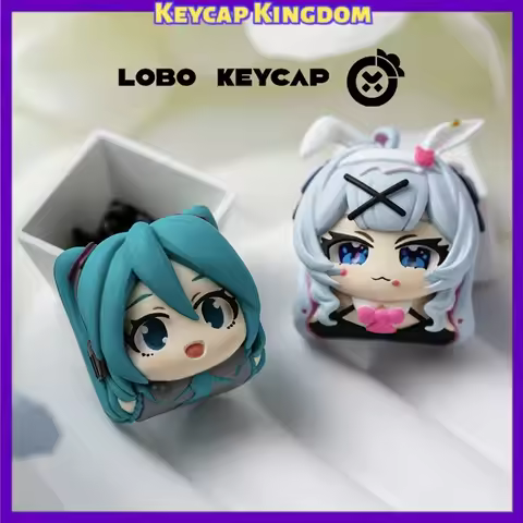 NEW Rabbit Hole Theme Mechanical Keyboard Resin Custom Cute Keycaps PC Gaming Keyboard Accessories C