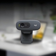 Logitech C270 HD Webcam, 720p, Widescreen HD Video Calling,Light Correction, Noise-Reducing Mic, For