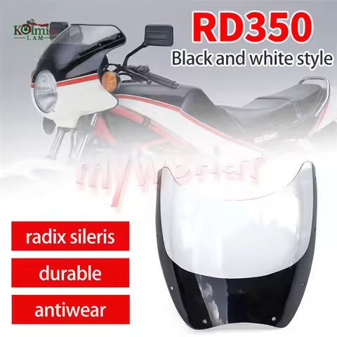 Fit For Yamaha RZ250 RD250 RD350LC RZ350 1981 - 1986 Motorcycle Windshield Windscreen RD350 RZ RD 35