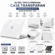 BENWIS Case for MacBook Air 15.3 Inch M5 M4 M3 M2 2026 - 2023 Ultra Thin Clear Protective Cover