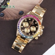 ROLEX Daytona Watch For Women Original Automatic Water Proof ROLEX Watch Men Pawnable Orginal Gold