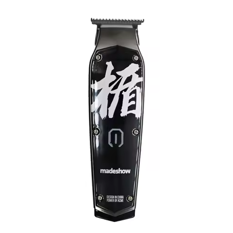 Madeshow M11 Professional Cordless Hair Trimmer 7200RPM Zero Gap T Blade Metal Body Rechargeable Bar