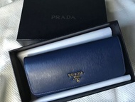 PRADA 銀包 全新 長銀包
