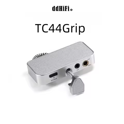 DD ddHiFi TC44Grip Hi-Res DAC/AMP | Dual CS43198 and SGM8262-2 | 32bit/768kHz & DSD256 | 60W PD Fast