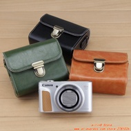 PU leather camera bags for Canon g7x mark ii iii G7X3 G7X2 SX740/730/720 SX710 SX700 for panasonic l