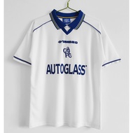 1999-01 Season Chelsea away Retro Jersey Sports Football Jersey