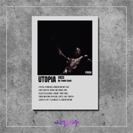 Utopia Travis Scott Music Album Cover Room Decoration