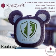 *FreeShipping🌿Koala style🌿 EcoHeal ARC ll HandMade NeedleWork Crochet Cover Casing树熊版携带式电子树手工编织保护套