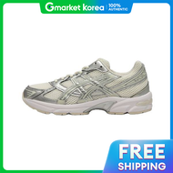 ASICS | รองเท้าวิ่ง ASICS Gel-1130 หนังสีครีมเงินแท้ 1202A164-107 สินค้าจากทางร้าน