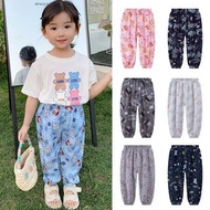 👼🏻夏天兒童防蚊褲夏季薄款女童男童褲子寶寶長褲運動夏褲沙灘褲