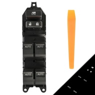 84820-0R040 Power Window Switch Control Panel Front Left Driver Side White LED Lighted Compatible wi