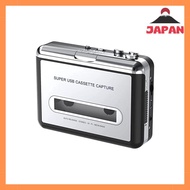 [Direct from Japan][Brand New]Walkman Cassette Player Retro Cassette Tape MP3 CD Converter Portable USB Cassette Capture Stereo Audio Music Player Compatible with Laptop/PC Computer Convert Cassette to Digital