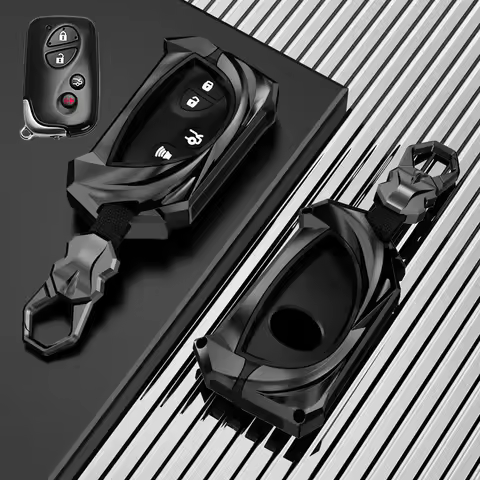 For Lexus Key Fob Cover Zinc Alloy Case Shell for Lexus GX460 RX350 IS250 LX570 ES350 IS350 GS430 GS