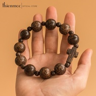 Star Ebony Rosary Bracelet, Catholic rosary bracelet