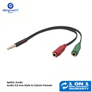 Headset Gaming Komputer Dan laptop Headset Gaming Murah Gratis Audio Spliter Headphone Gaming