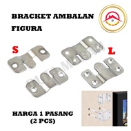 Shelf Bracket, Table Hanging Plate and Picture Frame, E Plate Wall Shelf Bracket