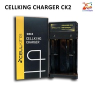Cellking Charger CK2 or CK4 Universal Li-Ion 2 Slots Battery Charger 21700 20700 26650 18650 18490 1