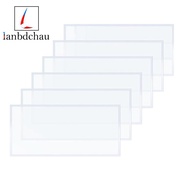 6-Piece Abrasive Sandblasting Cabinet Lens Cover Polyester Film Sandblasting Film Replacement Sandbl