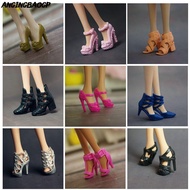 ANGINGBAOGP 1/6 Dolls Boot Colorful Female Foot Length 2.2cm Accessories